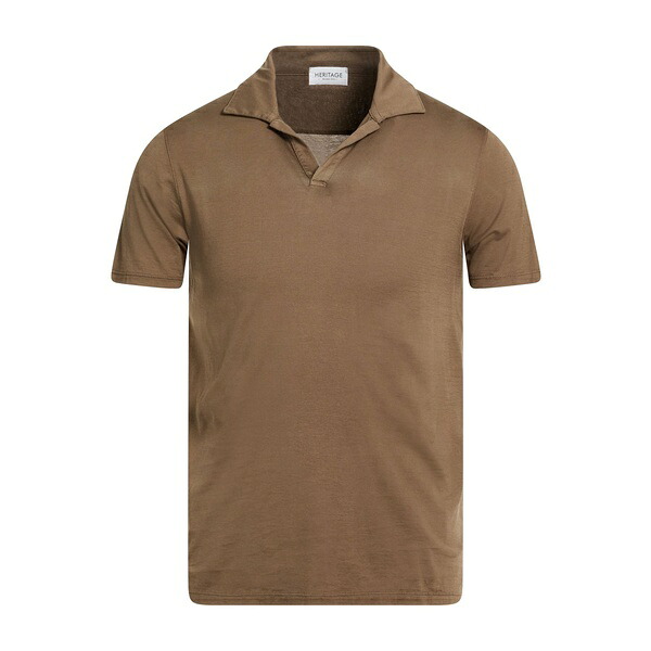 【送料無料】 ヘリテージ メンズ Tシャツ トップス Polo shirts Green