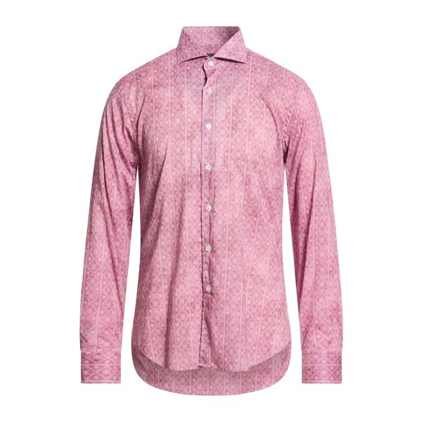 【送料無料】 フェデーリ メンズ シャツ トップス Shirts Pink