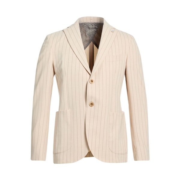 【送料無料】 バーバティー メンズ ジャケット＆ブルゾン アウター Blazers Beige