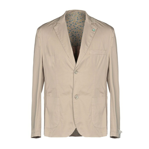 【送料無料】 バーバティー メンズ ジャケット＆ブルゾン アウター Blazers Beige