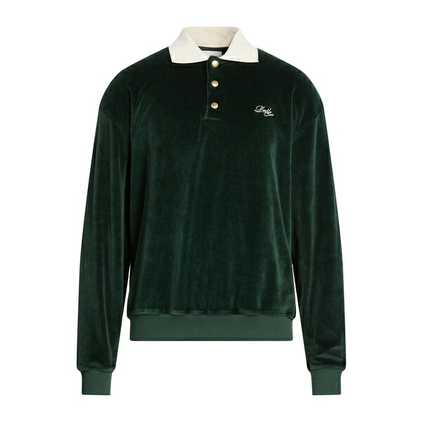【送料無料】 ドロール・ド・ムッシュ メンズ Tシャツ トップス Polo shirts Green