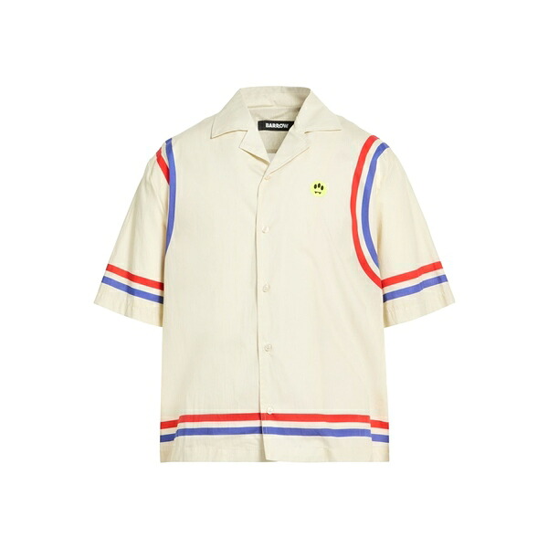 【送料無料】 バロウ メンズ シャツ トップス Shirts Beige