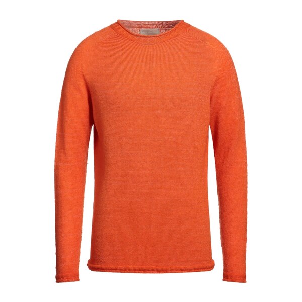 【貨物輸送無料】 １２０％リノ メンズ 編み物\u0026スウェーター アウター Sweaters Orange