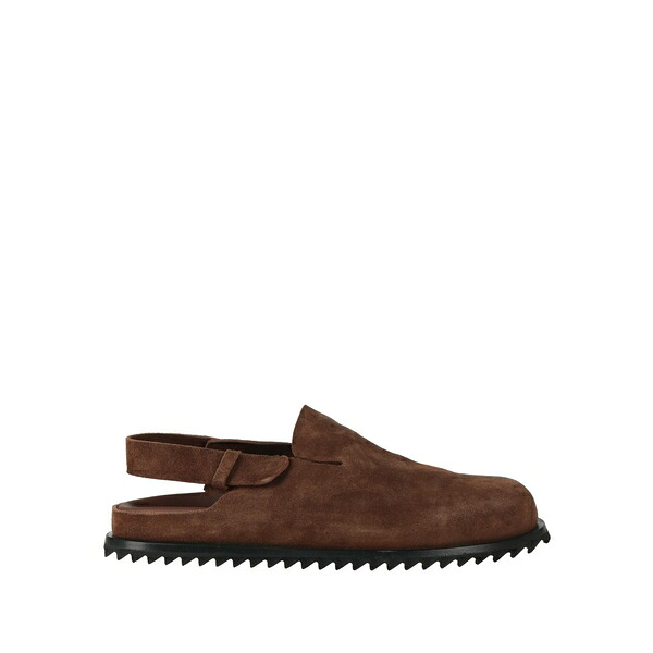 【貨物輸送無料】 オフィシンクリエイティブ メンズ サンダル シューズ Mules \u0026 Clogs Brown
