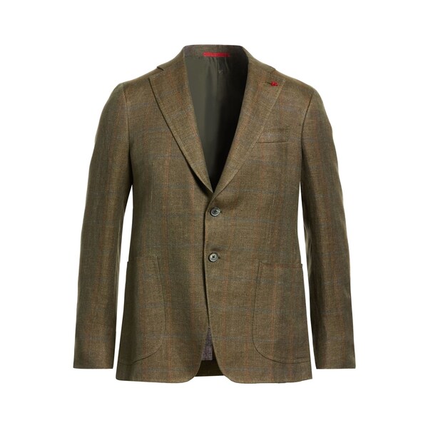 【貨物輸送無料】 イザイア メンズ 上衣＆上衣 アウター Blazers Green