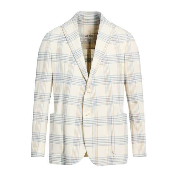 【送料無料】 チルコロ1901 メンズ ジャケット＆ブルゾン アウター Blazers White