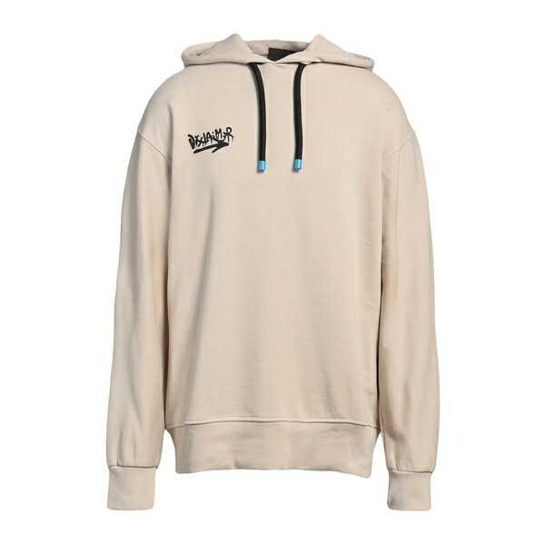 【送料無料】 ディスクレイマー メンズ パーカー・スウェットシャツ アウター Sweatshirts Beige