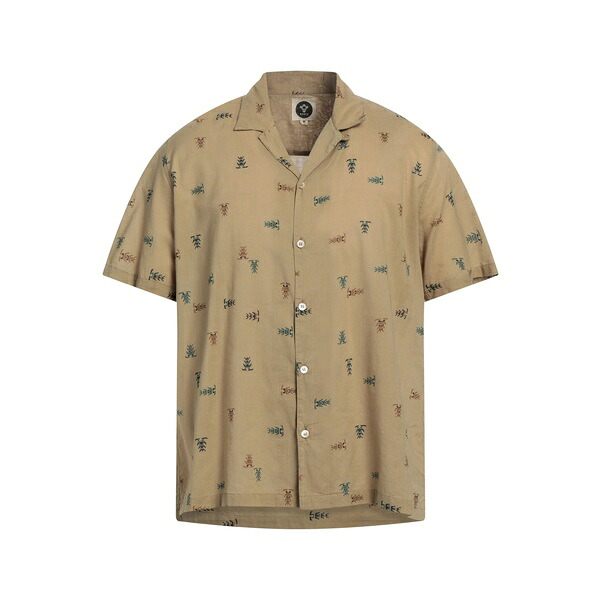 【送料無料】 ビーエスビーイー メンズ シャツ トップス Shirts Green