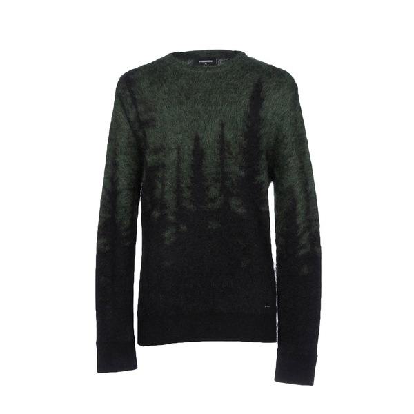 【送料無料】 ディースクエアード メンズ ニット&セーター アウター Sweaters Green