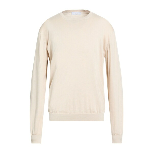 【貨物輸送無料】 フィリッポ デ ラウレンティス メンズ 編み物\u0026プルオーバー アウター Sweaters Beige