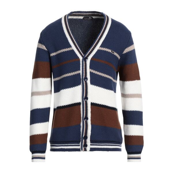 【送料無料】 ハーモント & ブレイン メンズ カーディガン アウター Cardigans Blue