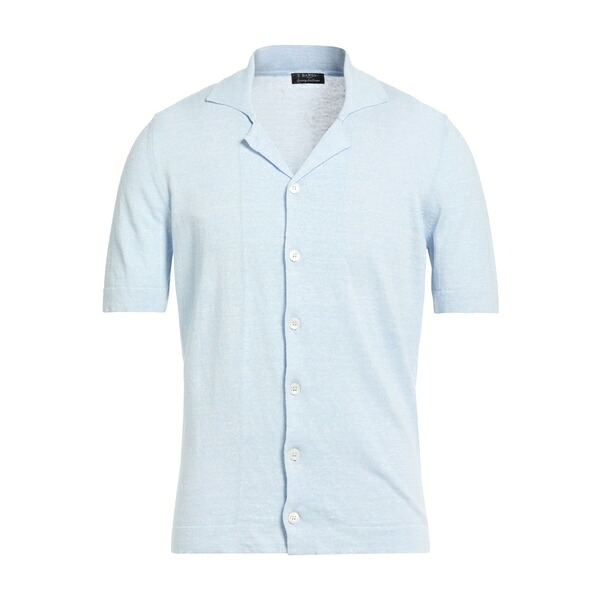 【送料無料】 バルバナポリ メンズ シャツ トップス Shirts Azure