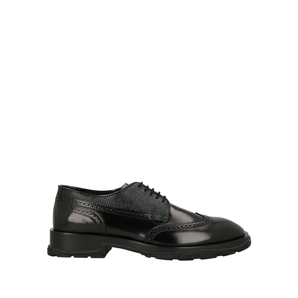 【送料無料】 マックイーン メンズ ドレスシューズ シューズ Lace-up shoes Black