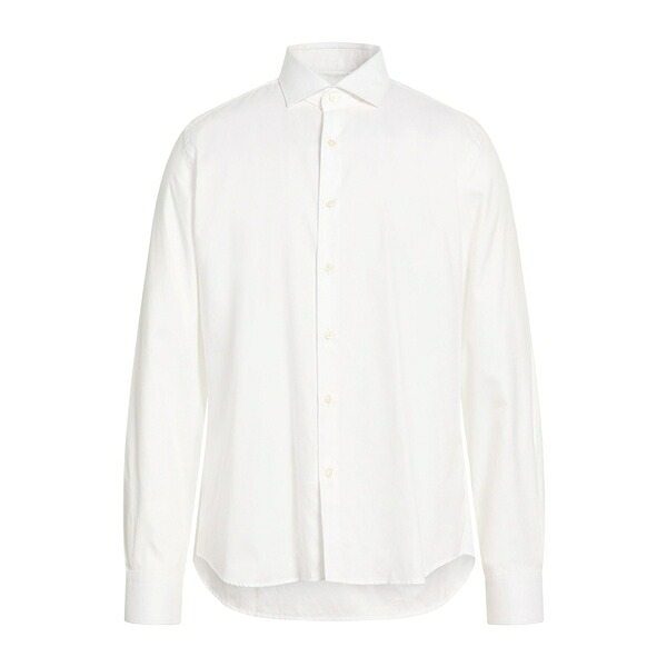 【送料無料】 ギラルデリ メンズ シャツ トップス Shirts White