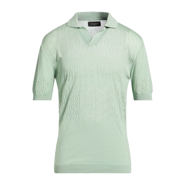 【貨物輸送無料】 ガレパリ メンズ 編み物\u0026プルオーバー アウター Sweaters Green