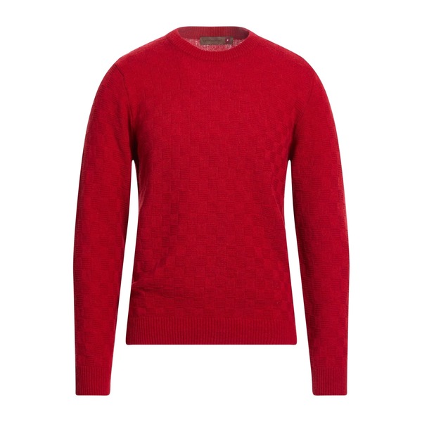 【貨物輸送無料】 メッサジェリエ メンズ 編み物\u0026スウェーター アウター Sweaters Red