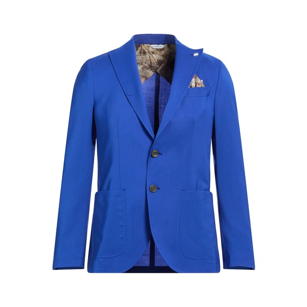 【貨物輸送無料】 マニュエル リッツ メンズ 上衣＆上衣 アウター Blazers Blue
