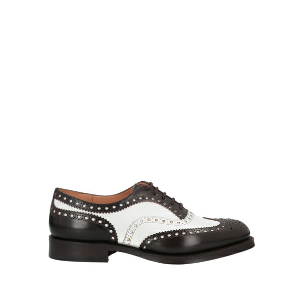 【貨物輸送無料】 教会堂 メンズ 御召しものシューズ シューズ Lace-up shoes White