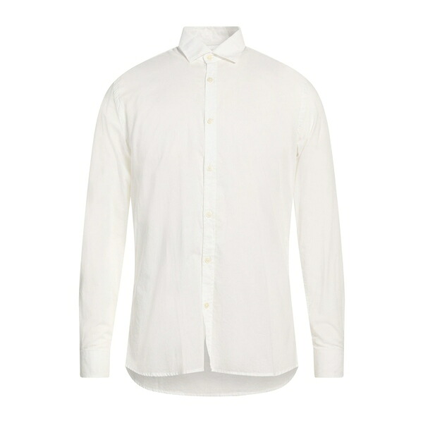 【送料無料】 メッサジェリエ メンズ シャツ トップス Shirts White