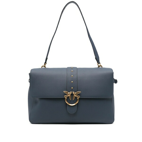 ピンコ レディース ショルダーバッグ 御徒面子 Love one simply shoulder bag Blue
