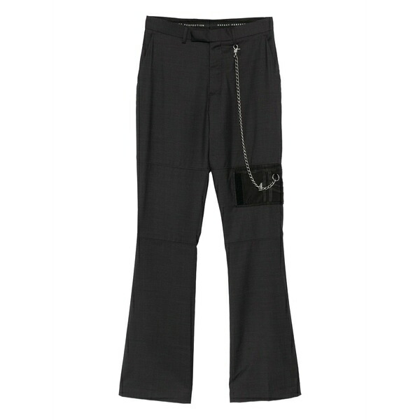 マーティン・ローズ メンズ カジュアルパンツ ボトムス Chain-detail trousers Grey|asty