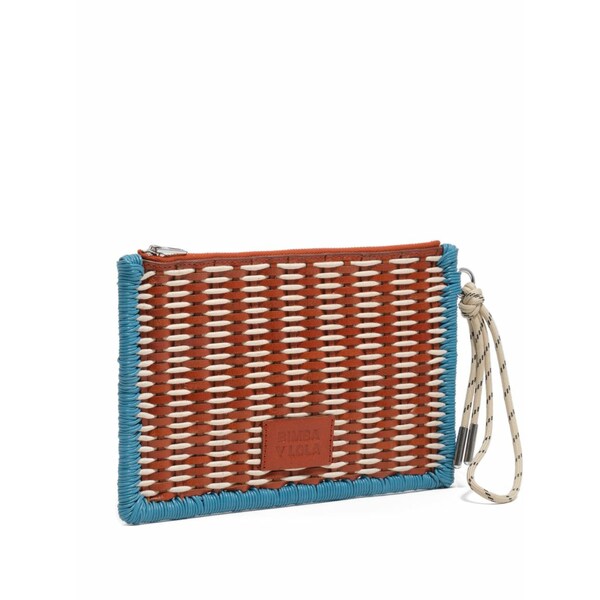 ビンバ イ ローラ レディース 紙入れ 付属品 Woven rope detail wallet Brown