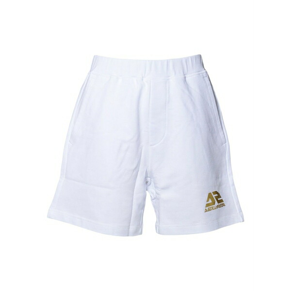 ディースクエアード メンズ 心地好いズボン下 ボトムス Logo-motif shorts White