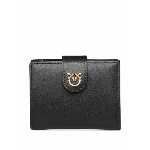 ピンコ レディース 紙入れ 付属品 Love birds-plaque wallet Black