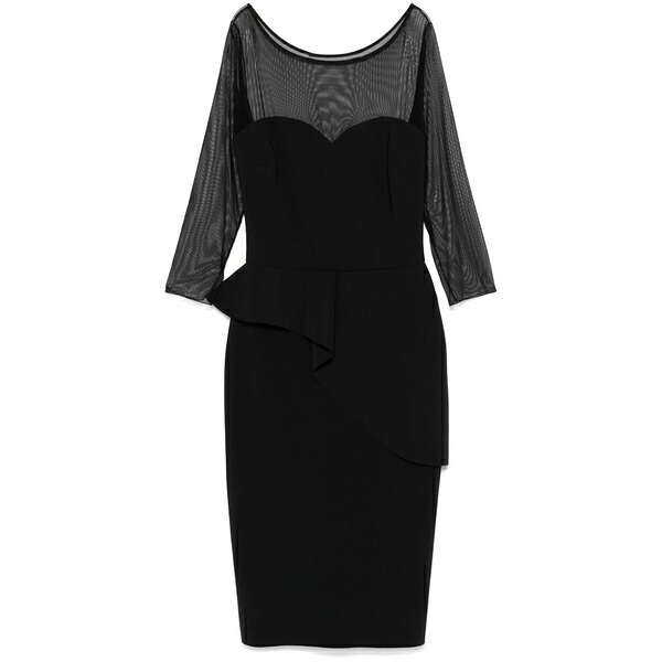 チアラ・ボニ・プティ・ローブ レディース 衣装 トップス Skip illusion MIDI dress Black