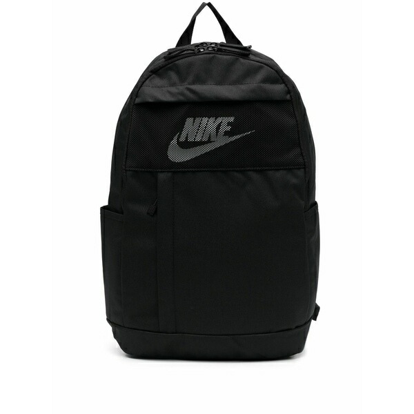 ナイキ メンズ うしろ側容器に並べる・背嚢 御徒面子 Logo-print netted backpack Black