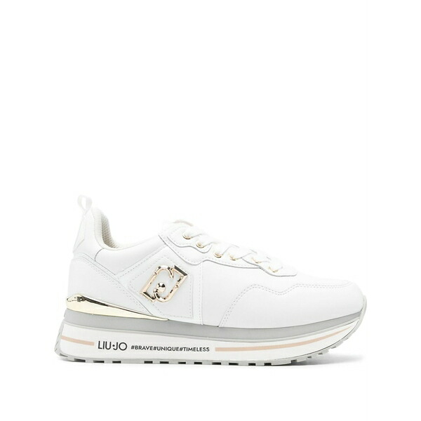 リュージョー レディース スニーカー シューズ Panelled sneakers White