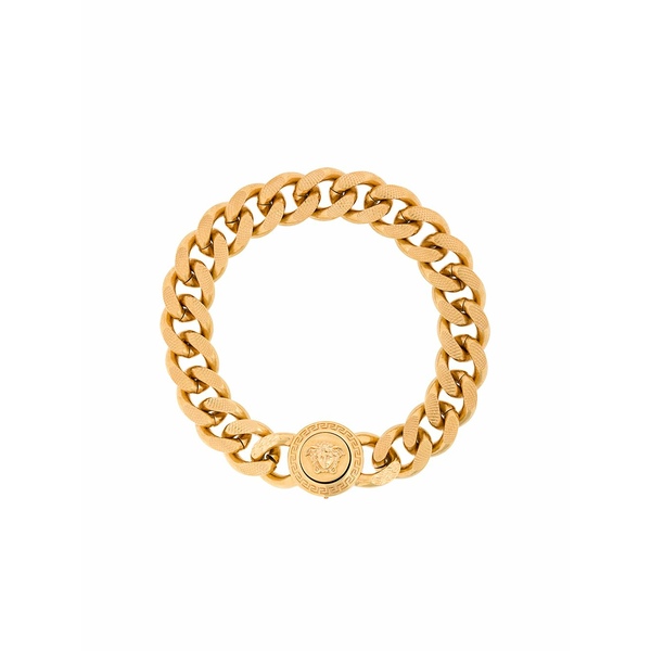 ヴェルサーチ メンズ ブレスレット・バングル・アンクレット 佩び物 Medusa chain bracelet Gold