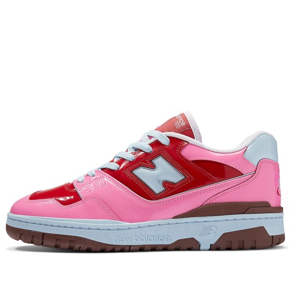 New Balance ニュー平衡にする メンズ スニーカー  【New Balance 550 Y2K Patent Leather Pack \u0027Red Pink\u0027 BB550YKC】  大きさ US_5.5(23.5糎)