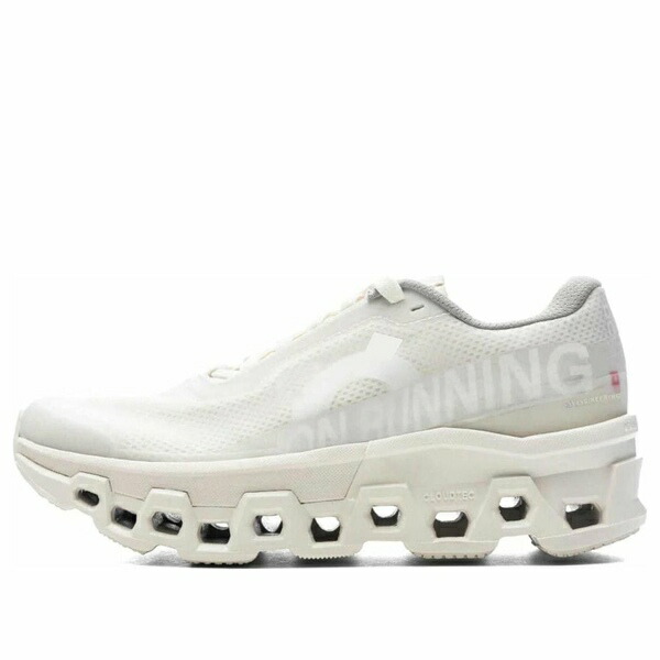 On Running オン 駈けっくら レディース スニーカー  【(WMNS) On Running x INVINCIBLE Cloudmonster 2 \u0027Ivory White\u0027 3WE30521195】  大きさ US_9(26.0珊)