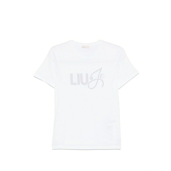 リュージョー レディース ティーシャツ トップス Embellished t-shirt White