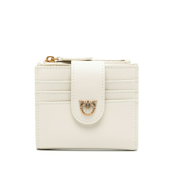 ピンコ レディース 紙入れ 付属品 Leather wallet White
