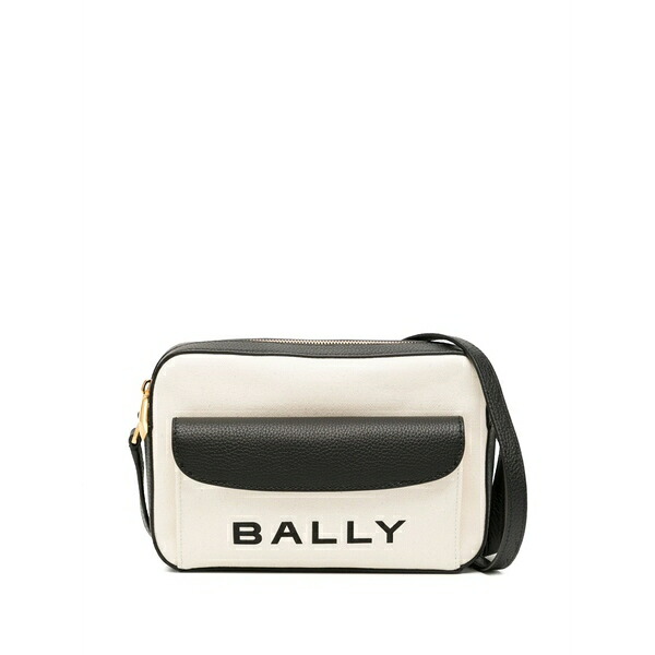 バリー レディース ショルダーバッグ 御徒面子 Bar daniel logo-print crossbody bag Brown