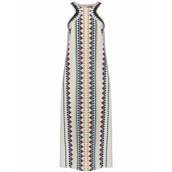 ラ・ダブル・ジェイ レディース 衣裳 トップス Geometric-print maxi skirt White