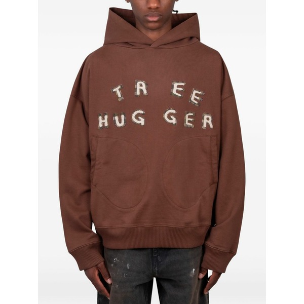 ストーリーエムエフジー メンズ パーカー・スウェットシャツ アウター Pocket hoodie Brown