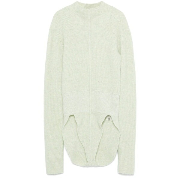リックオウエンス レディース 編み物\u0026プルオーバー アウター Headon bodysuit Green