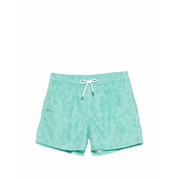 フェデーリ メンズ 心地よいズボン下 ボトムス Madeira swim shorts Green