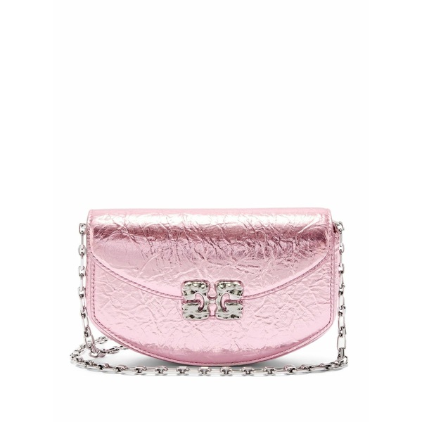ガニー レディース ショルダーバッグ 御徒面子 Chain shoulder bag Pink
