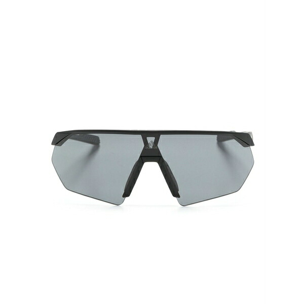 アディダス レディース 黒眼鏡＆アイウェア 付属物 Geometric-frame sunglasses Black