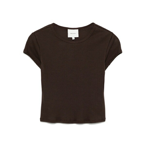 リフォメーション レディース ティーシャツ トップス Muse t-shirt Brown