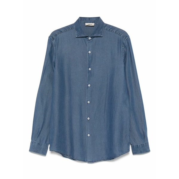 アルテア メンズ プルオーバー トップス Antoine shirt Blue