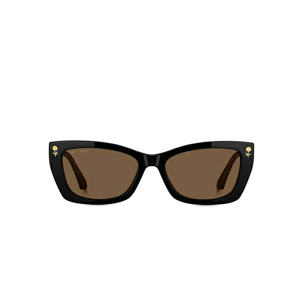 エトロ レディース 黒眼鏡＆アイウェア 添え物 Colour stripes sunglasses Black
