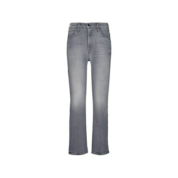 母ちゃん レディース 心地よいズボン下 ボトムス The hustler bootcut-fit jeans Grey
