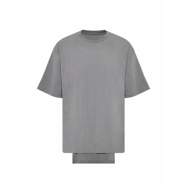 マルタンマルジェラ メンズ ティーシャツ トップス Double-layered t-shirt Grey