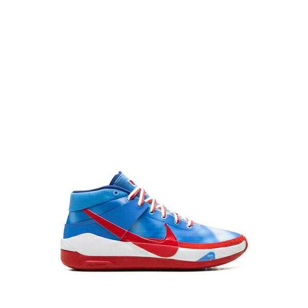 ナイキ メンズ スニーカー シューズ Kd 13 new jersey nets hardwood classics lace-up sneakers Blue|asty