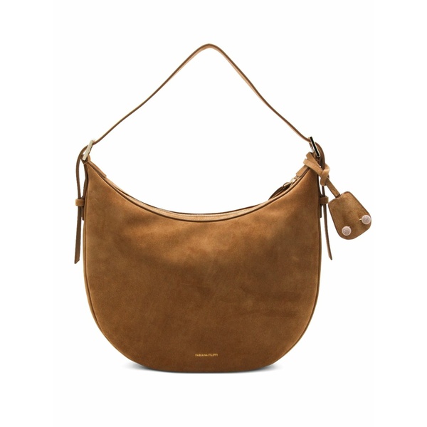 ファビアナ フィリッピ レディース ショルダーバッグ 御徒面子 Zip-fastening shoulder bag Brown